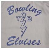 Bowling Elvises Shirt with TCB Logo
