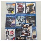 Blu-ray Movies, Various Titles, Sealed