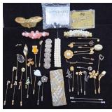 Gold-Tone Hair Accessories and Pins Jewelry