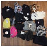 Womens Plus Clothing Lot With Basket
