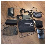 Crossbody Bags and Accessories with Basket
