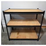 Metal and Wood Shelving Unit 36 x 18 x 36