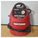 Craftsman 120V Inflator with Gauge