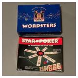 Wordsters and Star Poker Games