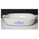 Corning Ware P-10-B Dish with Blue Design