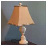 Table Lamp With Fabric Shade