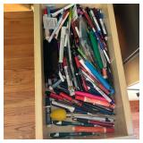 Drawer Contents of Writing Instruments