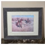 Framed Print of Frederic Remington Artwork