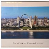 Saint Louis Panorama Print, 40x12