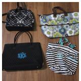 Bags with Monogrammed Designs