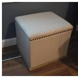 Upholstered Storage Ottoman