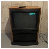 Sony Trinitron TV With Remote