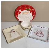 Ceramic Christmas-Themed Tableware