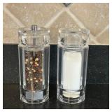 Acrylic Salt and Pepper Shakers