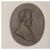 Bronze Relief Plaque of Abraham Lincoln