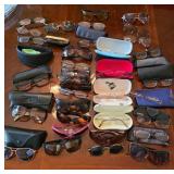 Eyeglasses and Sunglasses Assortment with Cases