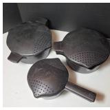 Pampered Chef Micro-Cooker Strainers