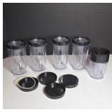 Clear and Black Blender Accessories