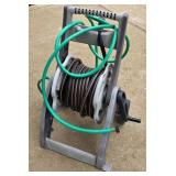 Garden Hose Reel With Crank Handle