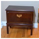 Mahogany Chest with Brass Hardware