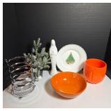 Decorative Ceramic and Metal Assortment