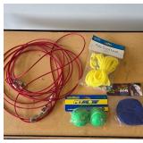 Dog Accessories Including Leads and Toys