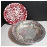 Splatter Enamel and RWP Aluminum Bowls