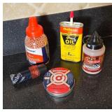 Airgun Ammunition and Gun Maintenance Accessories