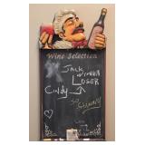 Chef-Themed Chalkboard Sign Decor