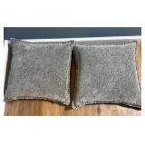 Gray 20-Inch Decorative Pillows
