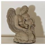 Sandstone Finish Angel Sculpture