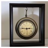 Sterling & Noble Hanging Clock in Frame