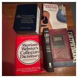 Books Featuring Dictionaries and Illustrated Works