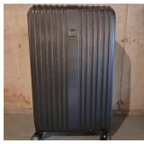 Lucas Black Hard Shell Rolling Luggage