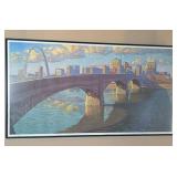 Signed and Numbered Bridge Scene Print