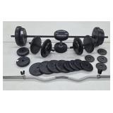 Weight Set with 200lbs