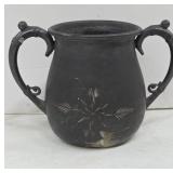 Silver Plate 4.5´´ Tall Vessel with Handles