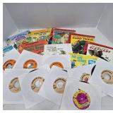 Children's Wonderland Records and Book Set