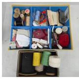 Sewing Supplies with Threads and Notions