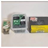 Various Screws and Nails Assortment