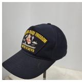 Operation Iraqi Freedom Cap With Embroidery