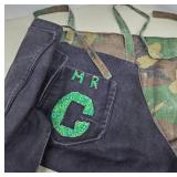 Military Apron with Camouflage Detail