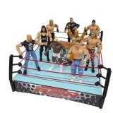 WWE Wrestling Ring With Action Figures