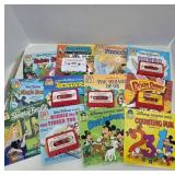 Disney Read-Along Books with Cassette Tapes