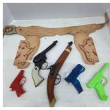 1978 CES Toy Holster and Toy Guns