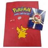 Vtg Pokemon Pocket Monsters Cards in Binder