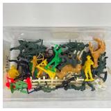 Plastic Toy Soldier and Figurine Collection