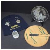 Items Including Glass Plate and More