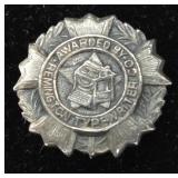 Remington Sterling Silver Typewriter Award Pin
