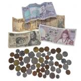 Unsearched Foreign Coin and Paper Money